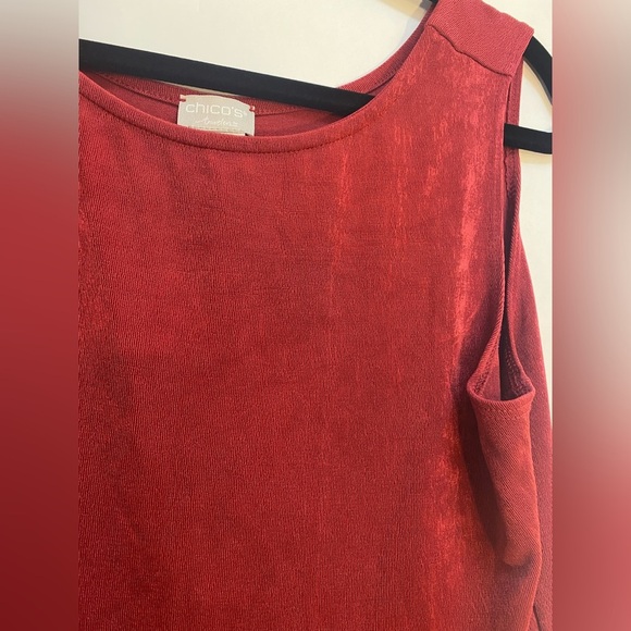 Chico’s Travelers Woman’s Stretch Tank Top Size 1/Medium - Picture 2 of 6